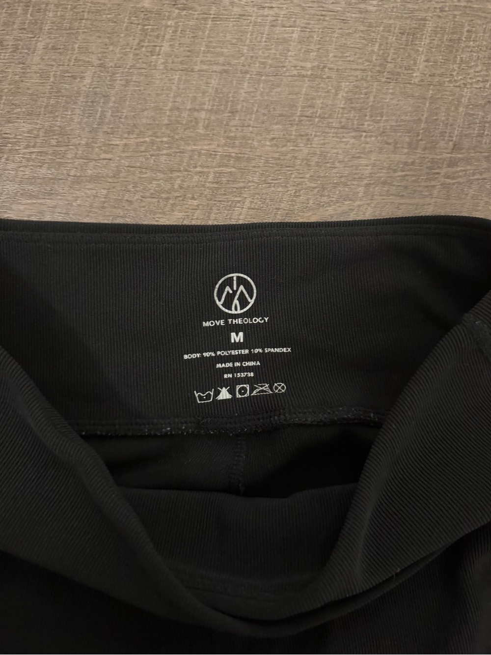 High-Rise Black Flared Leggings — Performance Stretch - Picture 3 of 3